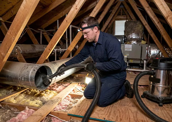 Skilled College Station Attic Duct Cleaning Company